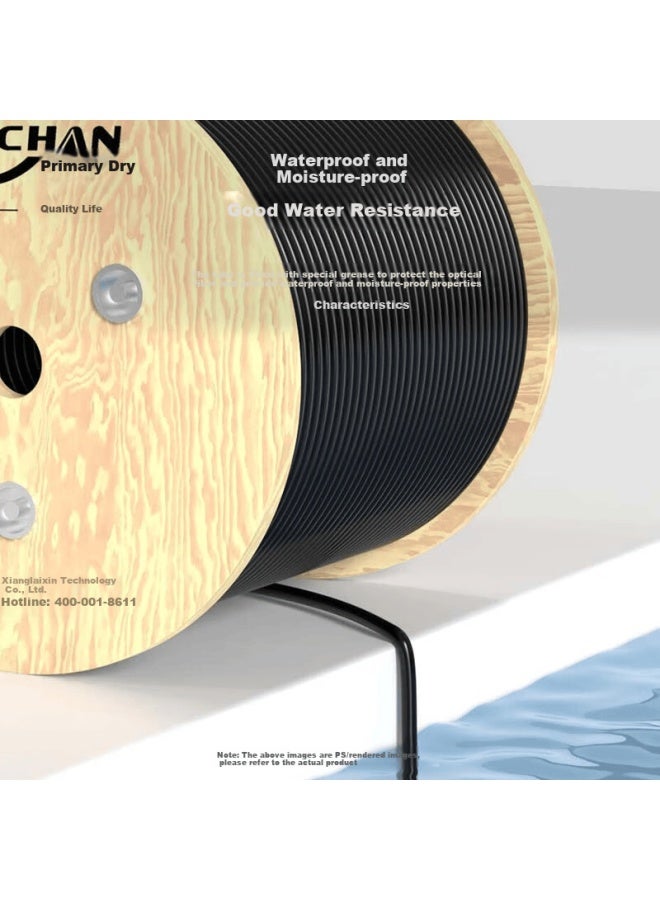 Shochan Sq-gyta-4b1.3 Armored Outdoor Layer Stranded 4-core Single-mode Optical Cable Aerial Duct Buried Fiber Optic Cable 1 Meter - Image 2