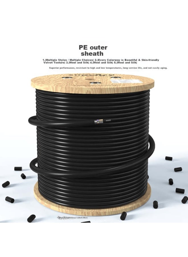 Shochan Sq-gyta-4b1.3 Armored Outdoor Layer Stranded 4-core Single-mode Optical Cable Aerial Duct Buried Fiber Optic Cable 1 Meter - Image 3