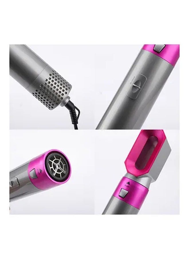 Arabest 4-Piece Hair Dryer Straight Curling Stick Pink 30x24x6.5cm  - Image 4