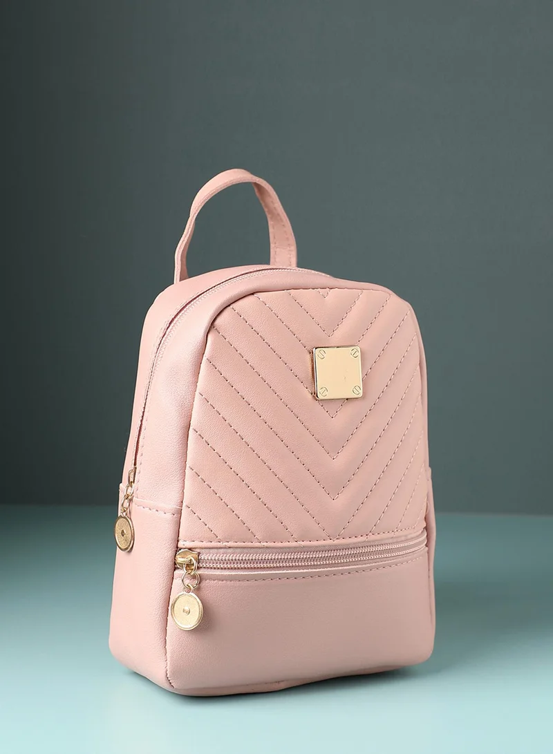 Haute Sauce Erika Pink Backpack