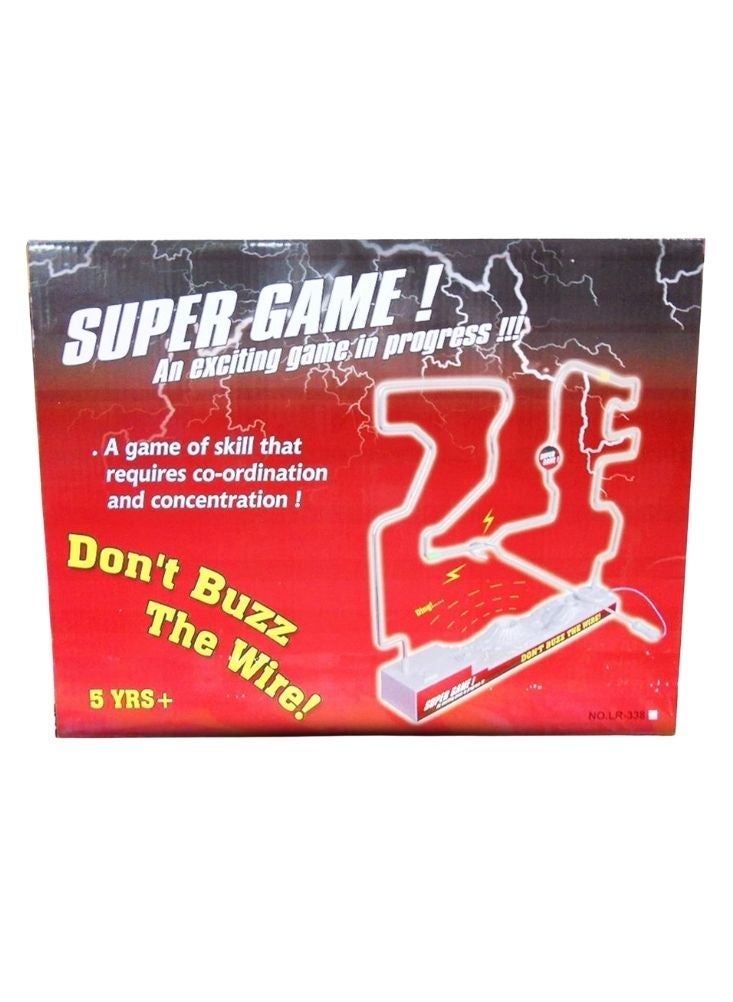 Super Game Electric Wire Loop Steady Hand Game – Buzz Wire Skill Challenge Toy for Kids, Concentration & Reflex Training Educational Game - Image 4