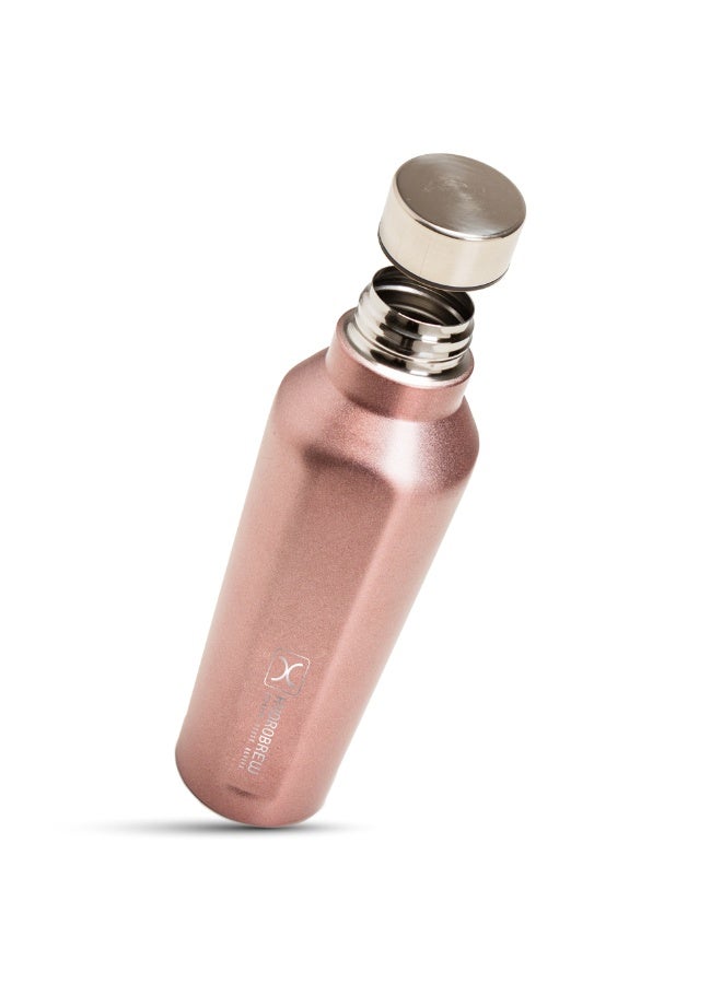 هيدروبرو زجاجة ماء ستانلس ستيل من هايدروبرو – سعة 800 مل – نحاسي - Image 4