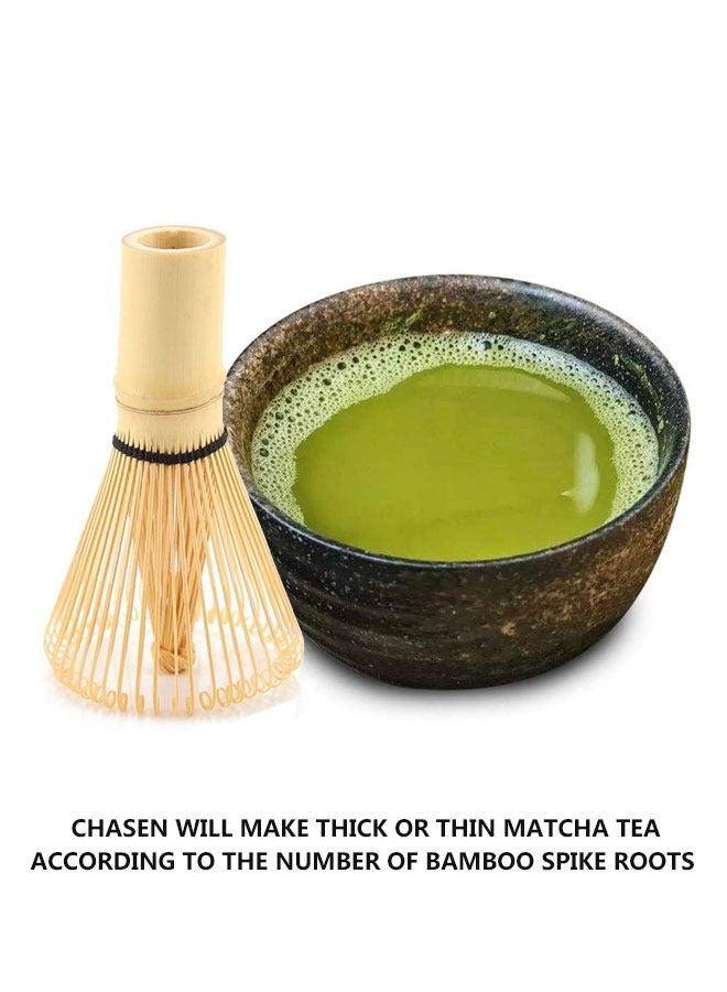 HAWAWA Matcha Green Tea Whisk 100 Prong Natural Bamboo Tea Whisk Chasen Preparing Matcha Powder Brush Tool For Matcha Tea Tea Preparation Bamboo Whisk - Image 4