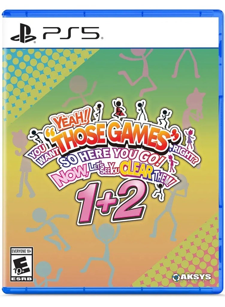 Aksys Games Yeah! You Want "Those Games," Right? So Here You Go! Now, Let's See You Clear Them! 1+2 - playstation_5_ps5 - Image 1