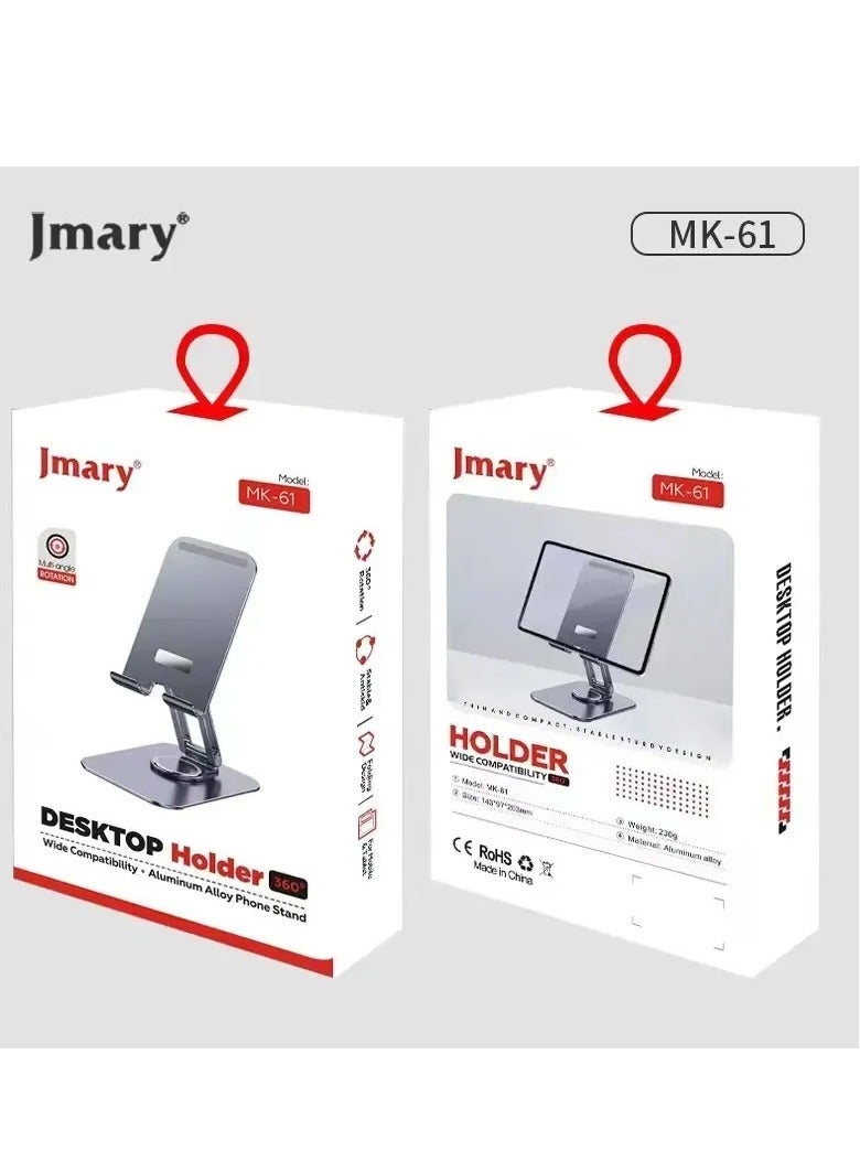 Jmary High-Quality Jmary MK-61 Desktop Stand for Phones and Tablets - Image 4