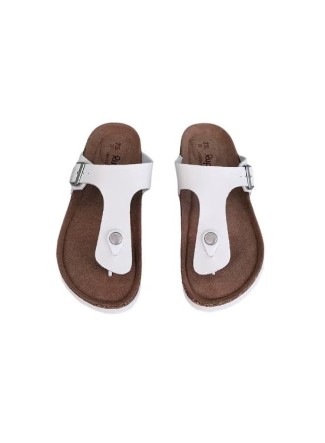 Rup Art صنادل ثونغ ببطانة مريحة مع أحزمة قابلة للتعديل أحذية مريحة مصممة خصيصًا للرجال والنساء استثمر في صحة قدميك ستشكرك قدماك من روبي آرت - Image 2