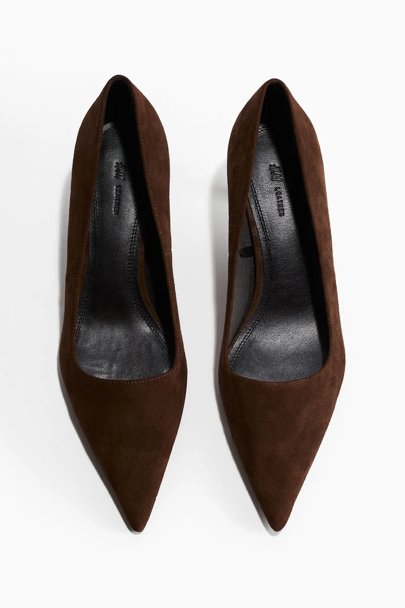H&M Leather Court Shoes