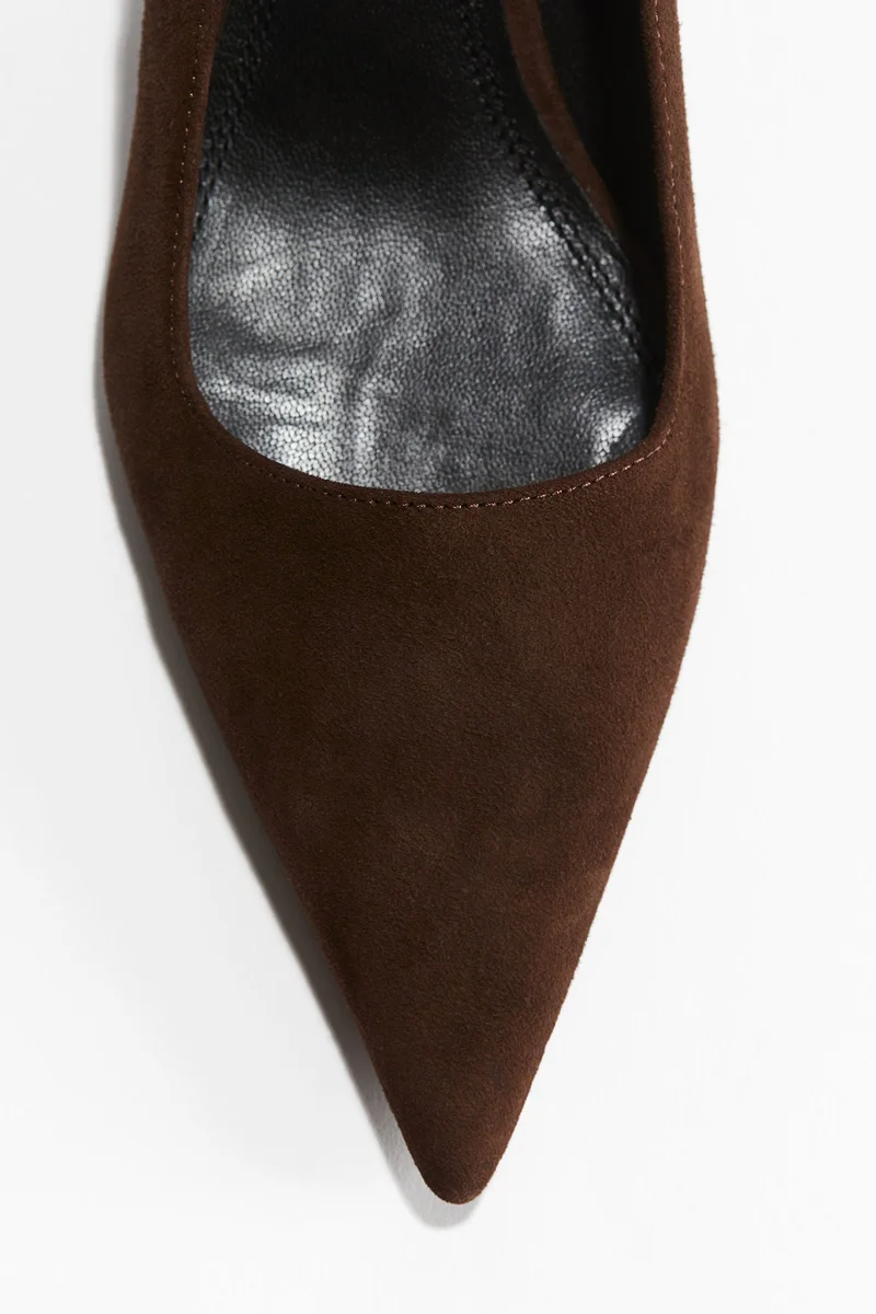 H&M Leather Court Shoes