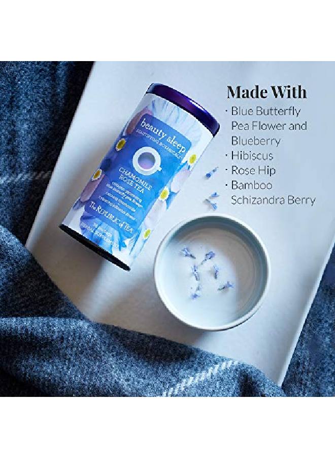 The REPUBLIC of TEA Beautifying Botanicals® Beauty Sleep Chamomile Rose Herbal Tea Bags (36 Count) - Image 4