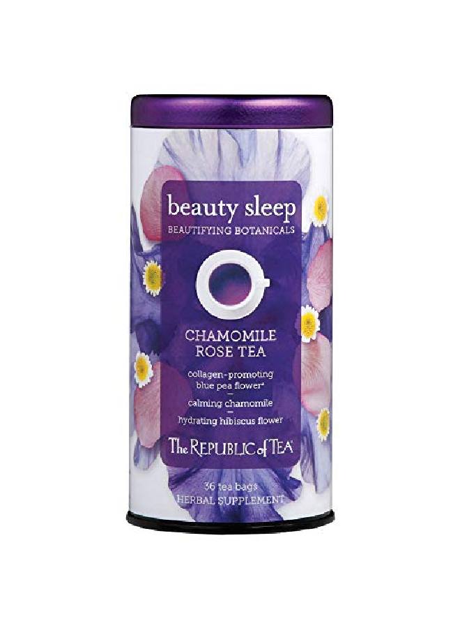 The REPUBLIC of TEA Beautifying Botanicals® Beauty Sleep Chamomile Rose Herbal Tea Bags (36 Count) - Image 2