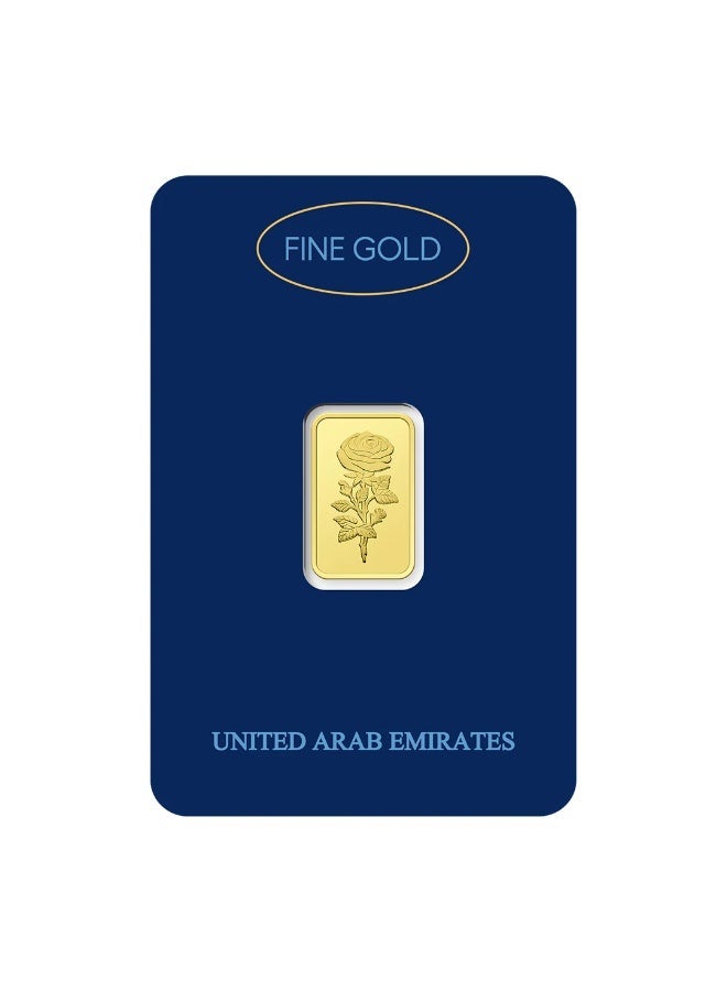ريزان_جولري مجوهرات ريزان، سبيكة ذهب عيار 24 قيراط (999.9)، وزن 2.5 رطل، تصميم مستوحى من الزهور ومبنى تراثي إماراتي - Image 1