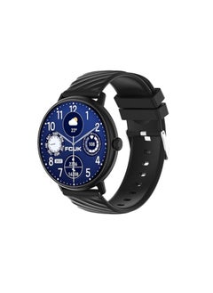 FCUK New Tide Smart Watch|1.39" Round Display| 360x360 High Resolution |SingleSync BT Calling|Built-in AI Voice Assistant| Premium Textured Straps|Upto 5 Day Battery|120+ Sports Modes - FCSW01-D