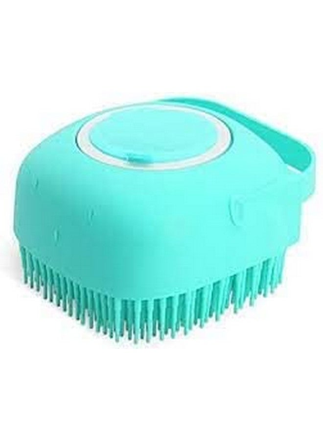 QUALIZA Sales Soft Silicone Bath Shower Massage Body Cleaning Bath Brush With Shampoo Dispenser - Image 2