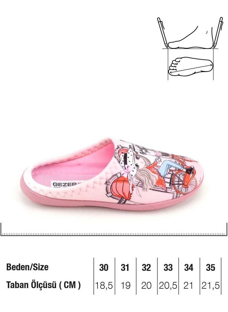 جيزر Girls Winter Design Comfortable Silent Sole Gondola Home Garden Slippers