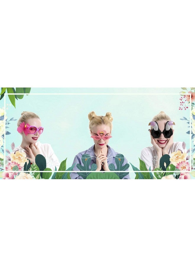 Ocean Line Ocean Line Luau Party Sunglasses - 9 Pairs Funny Hawaiian Glasses, Tropical Fancy Dress Props, Fun Summer Kids Party Favors, Beach Themed Party Supplies Decoration  - Image 4