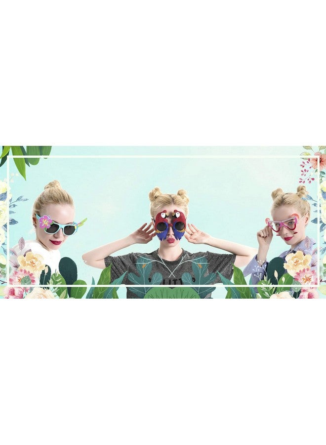 Ocean Line Ocean Line Luau Party Sunglasses - 9 Pairs Funny Hawaiian Glasses, Tropical Fancy Dress Props, Fun Summer Kids Party Favors, Beach Themed Party Supplies Decoration  - Image 5
