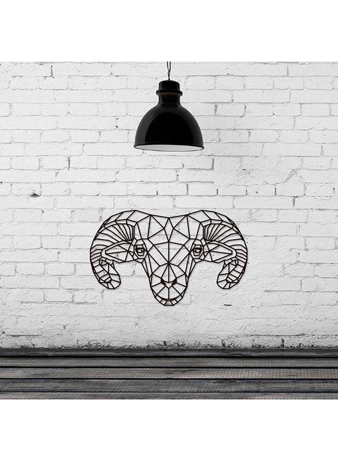 Geometric Sheep Head Wall Art