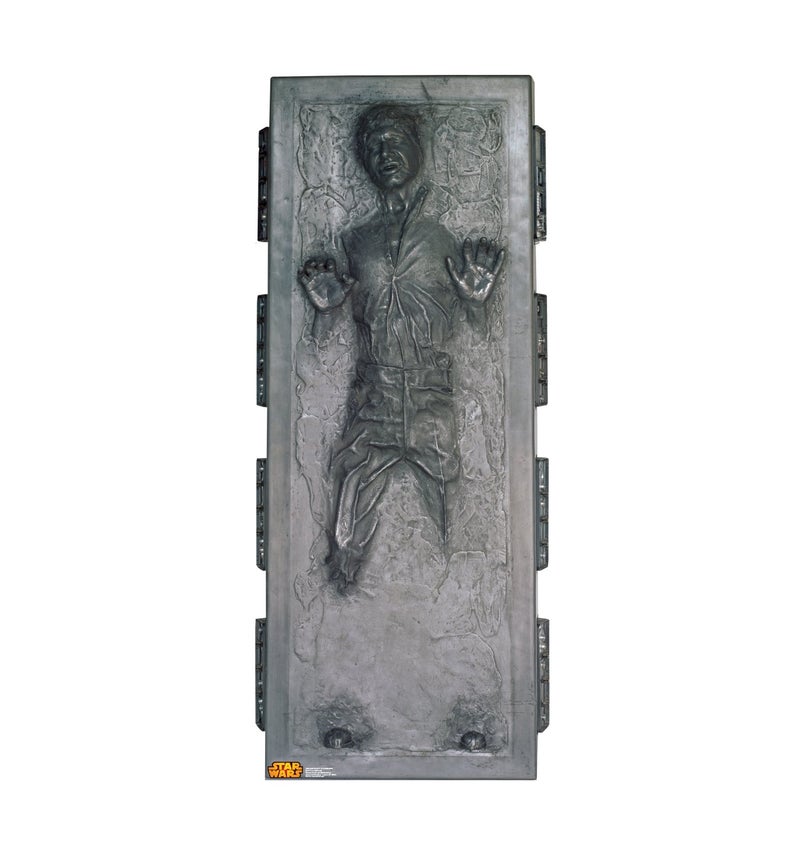 Cardboard People Cardboard People Han Solo in Carbonite Life Size Cardboard Cutout Standup  Star Wars Classics IV  VI 