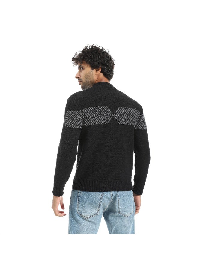 سيزار بلوفر صوف رجالي بتصميم علي الصدر - Image 3