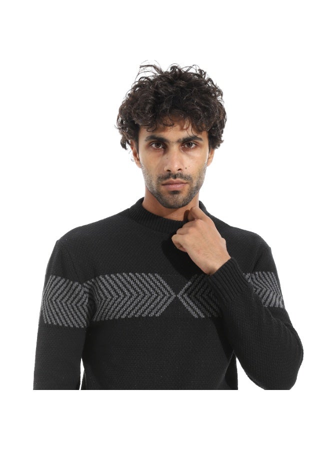 سيزار بلوفر صوف رجالي بتصميم علي الصدر - Image 4