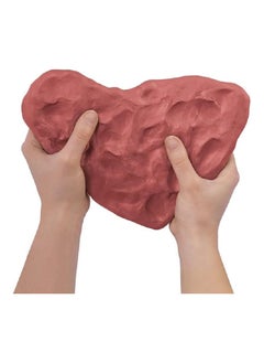 Semex Aswany modeling clay - modeling clay - for artistic works, brown color - 1 piece (half a kilogram each), 500 grams  - Image 3