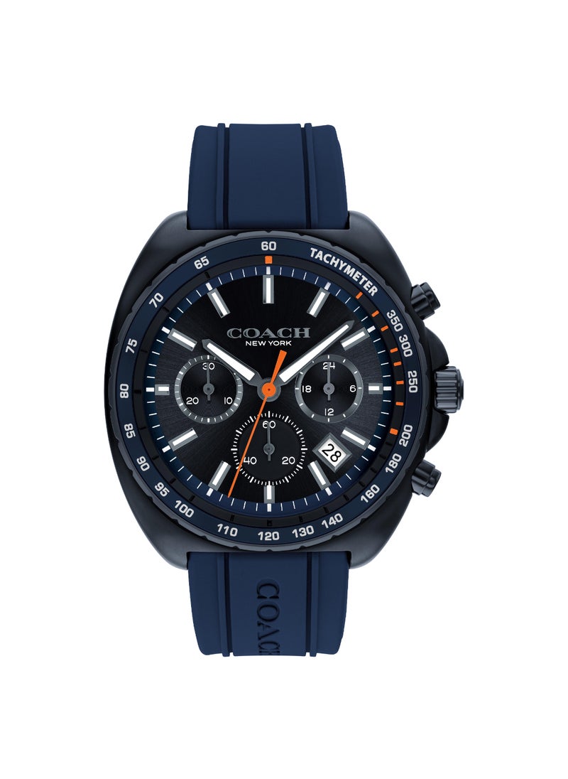 COACH COACH WATCHES TONNEAU CHRONOGRAPH MEN'S BLUE CASE WATCH - 14602706  - Image 2