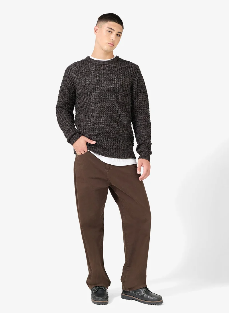 BRAVE SOUL Basic Sweater