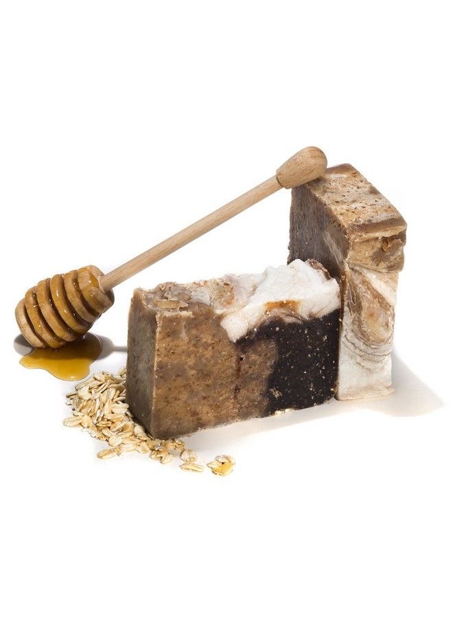 Falls River Soap Company - Honey Oatmeal Soap (4Oz) Damaged Dry Skin Treatment Handmade Soap Relieves Itchy Skin Essential Oils Organic Natural By Falls River Soap Company - Image 1