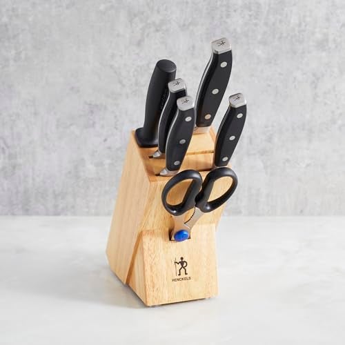 HENCKELS Forged Premio 7-Piece Block Knife Set - Image 5