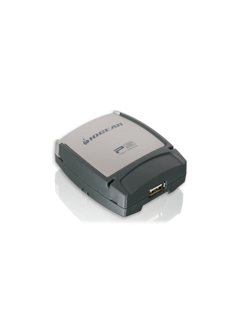 Iogear IOGEAR 1-Port USB 2.0 Print Server, GPSU21  - Image 2