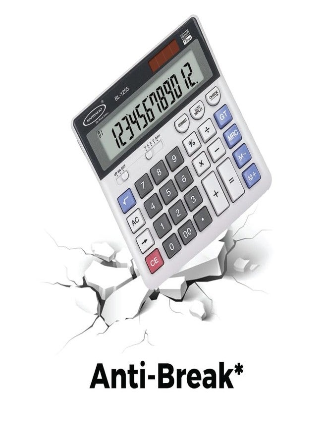 Bambalio BL-1255 Electronic Calculator 12 Digits with IT Keyboard & Big Display 3 Years Warranty - Image 3
