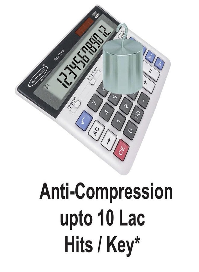 Bambalio BL-1255 Electronic Calculator 12 Digits with IT Keyboard & Big Display 3 Years Warranty - Image 4