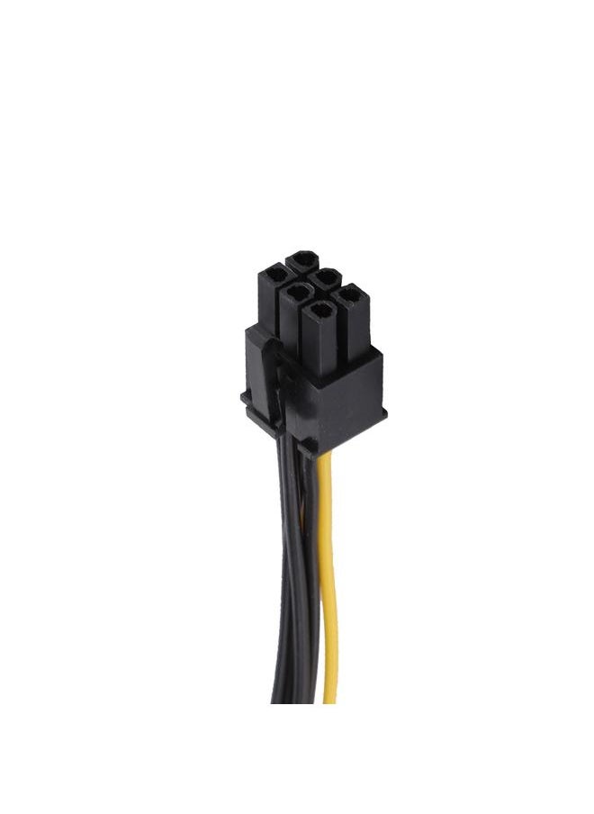 Thoraya 20cm 6pin to 15pin Conversion Cable Graphics Card Outside Line Hard Disk Power Supply Wire  - Image 5