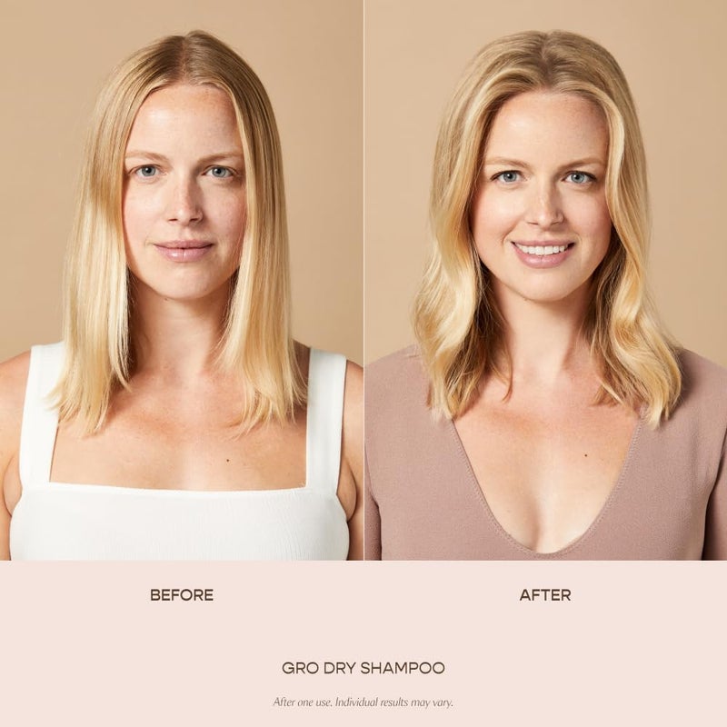 VEGAMOUR GRO Dry Shampoo Travel Size, Volumizing Dry Shampoo Spray Formulated Without Benzene, Supports Thicker Fuller Looking Hair, Natural Citrus Scent, 1.8 oz - Image 2