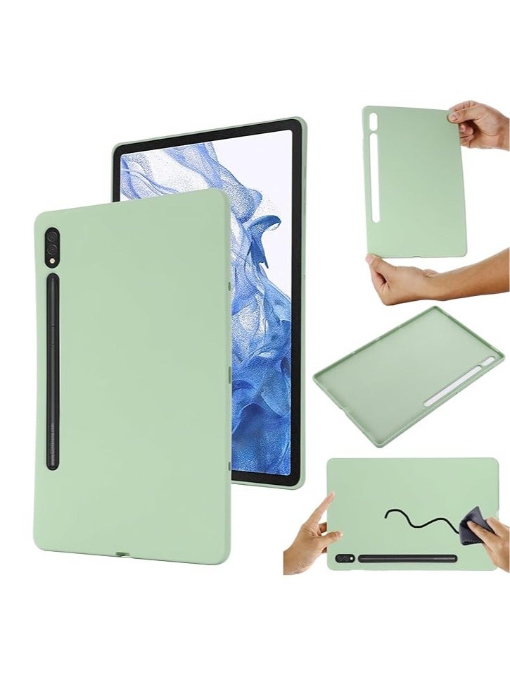 general For Galaxy Tab S9 Ultra 14.6-Inch Phone Case, Liquid Silicone TPU Phone Case, Silky Touch Full Body Case, For Samsung Tab S9 Ultra 14.6 Shockproof Case - Image 3