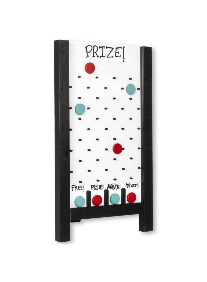 Ilyapa Ilyapa Board - Large Portable Prize Drop Game for Events and Trade Show - 14 x 24 Inch Single Sided - Wooden A-Frame Whiteboard Sign, Eraser  - Image 1