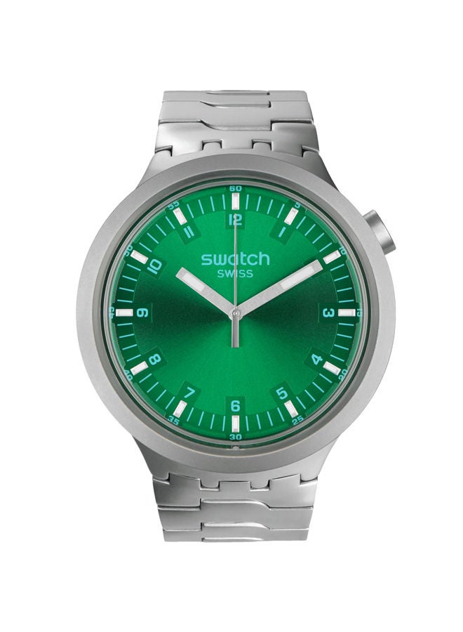 سواتش ساعة يد من الاستانلس ستيل بعقارب SB07S101G - Image 1