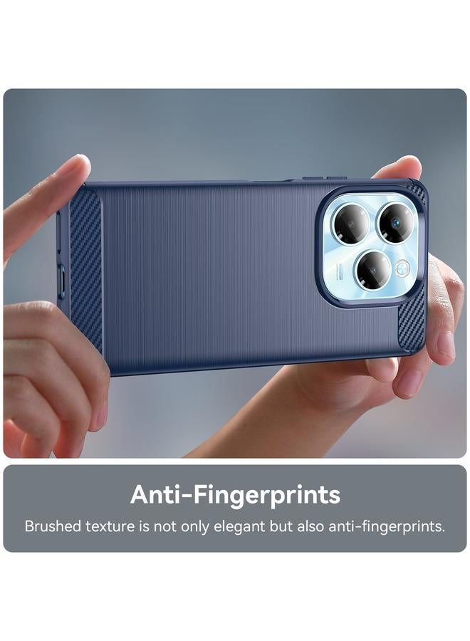 S-TOP Case For Infinix Note 40X 5G Carbon Fiber Brushed Texture TPU Phone Case - Image 5