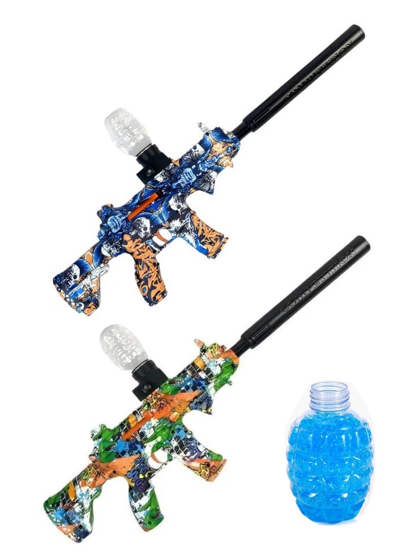 Colorful Graffiti Design Water Gel Ball Gun for Kids - Fun-Filled Play Experience  - Image 2