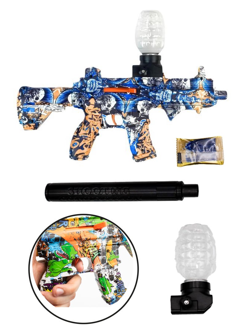 Colorful Graffiti Design Water Gel Ball Gun for Kids - Fun-Filled Play Experience  - Image 3