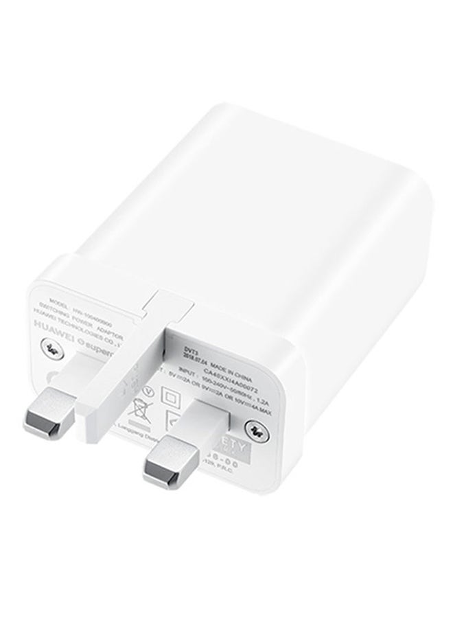 HUAWEI 40W USB Type-C Wall Super Charger White - Image 4
