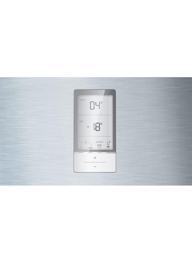 Siemens Fridge iQ500, Free Standing Top Mount Fridge Freezer, 687L Gross / 641L Net, German Engineering Fridge, Inox, KD86NHIE0M KD86NHIE0M Inox - Image 4