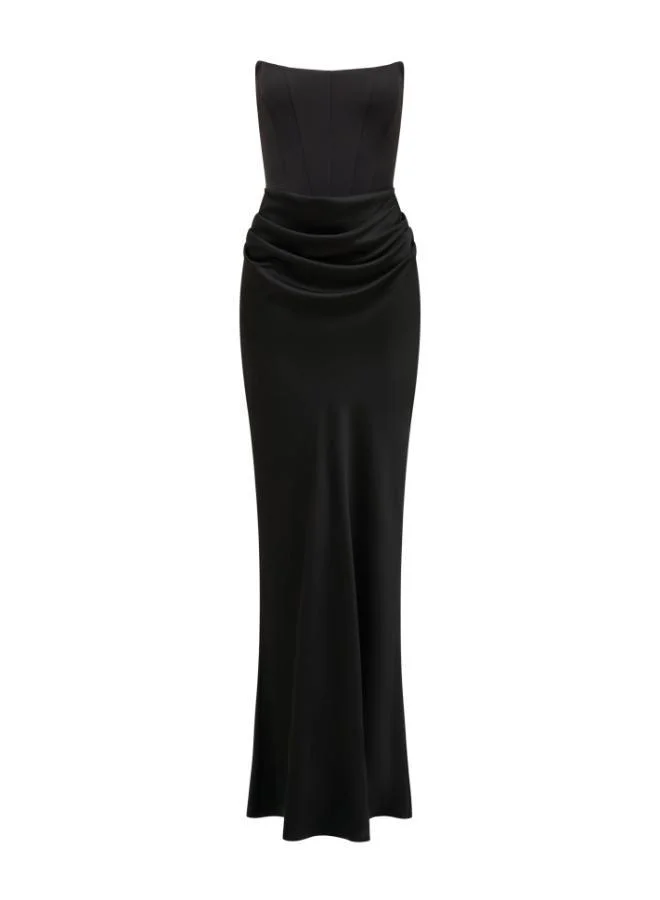 Forever New  Isra Drape Strapless Maxi for Women | Best Price UAE