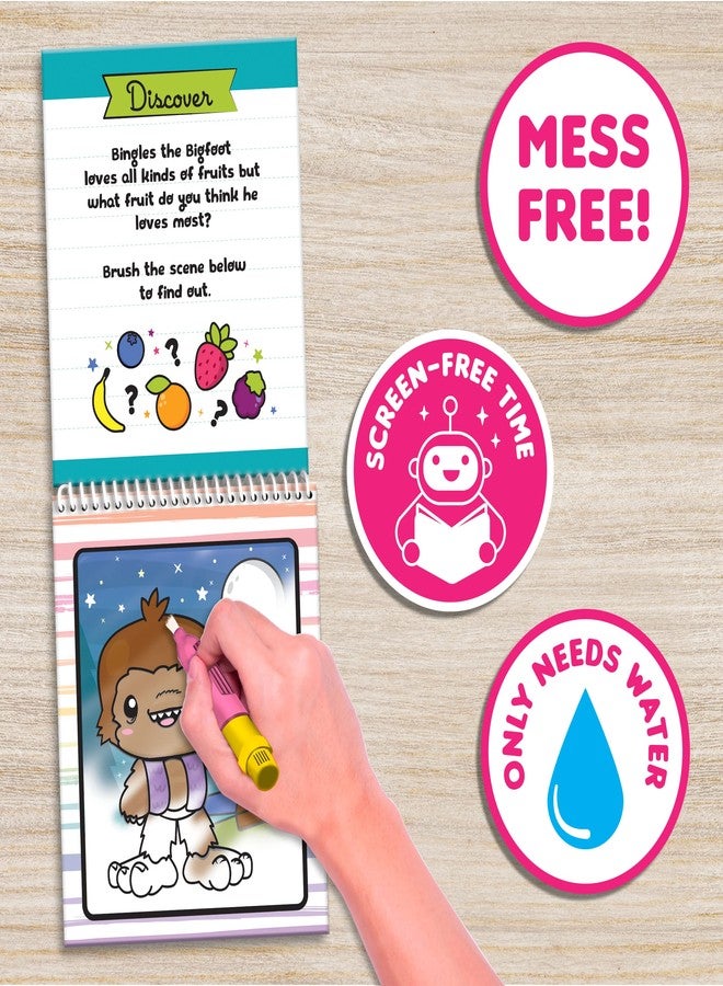 Scentco Water Magic - Patented Gourmet Scented Reusable Water Reveal Activity Books - No Mess, All Fun by Scentco (Cosmic Adventure and Creatures) - Image 3