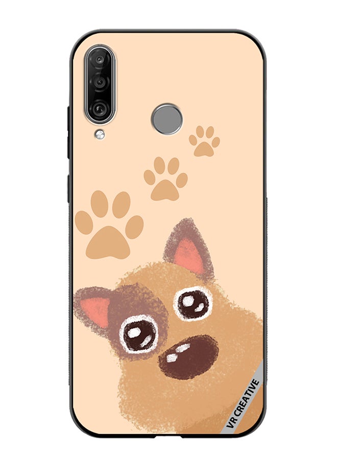 VR CREATIVE Protective Case Cover For Huawei P30 Lite Cute Doggie Design Multicolour - Image 1