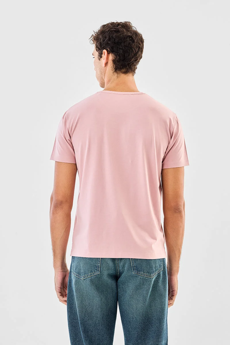 SNITCH Basic Side Slit Stretch T-Shirt