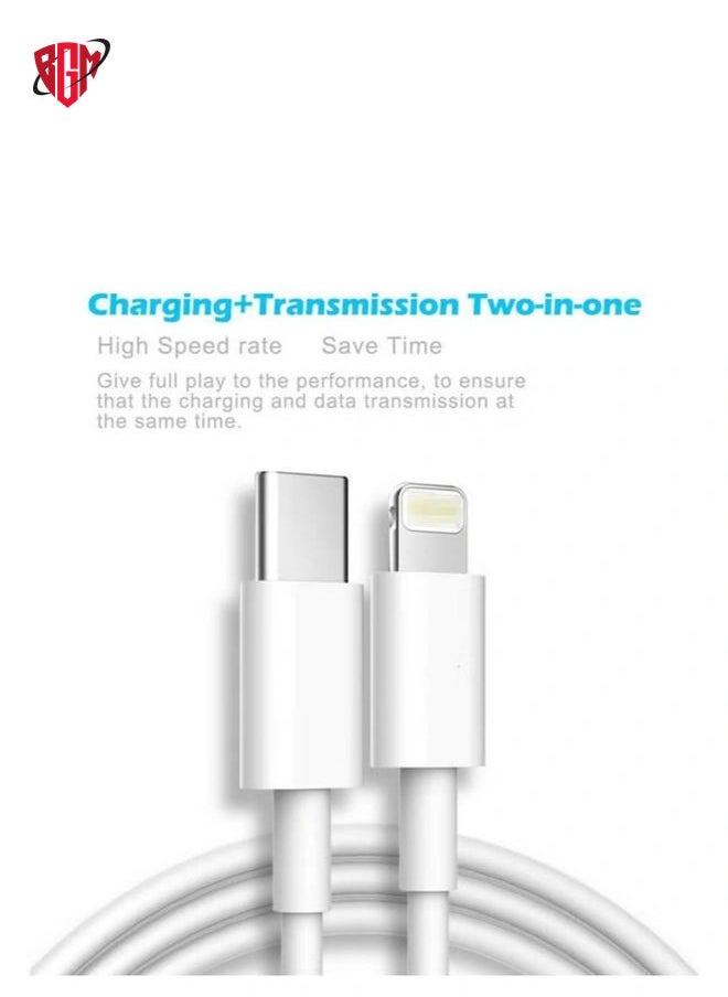 BGM - 20W Original Phone Fast Charger With Cable For Apple iPhone 13 pro max - Image 1