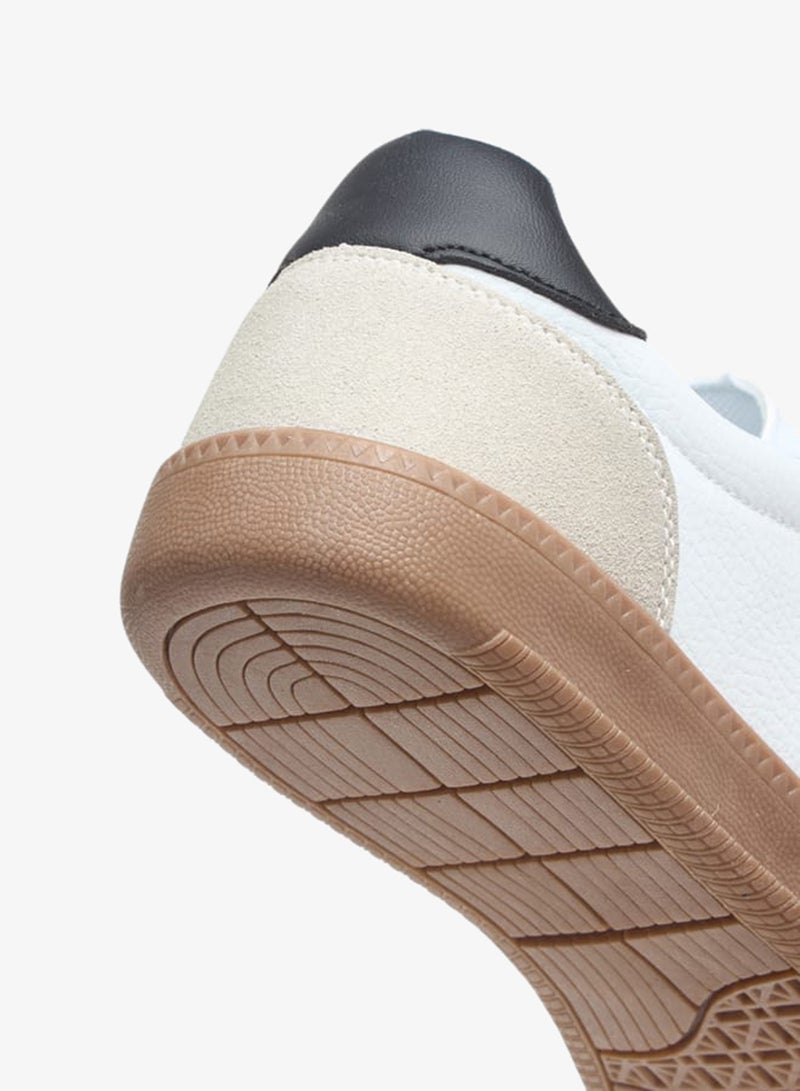 Dash Men Panelled Sneakers with Lace-Up Closure - Image 5