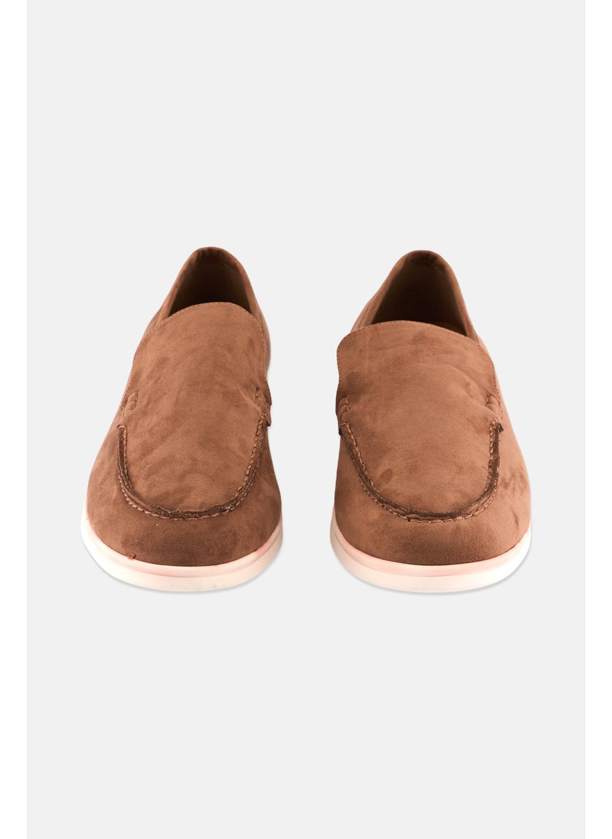 Tahari - Men Slip On Casual Shoes, Brown - Image 1