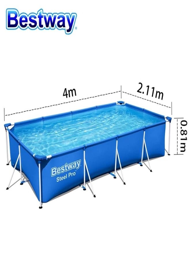 Bestwayfamily Splash Frame Pool 400X211X81Cm 5700L -26-56405 - Image 1